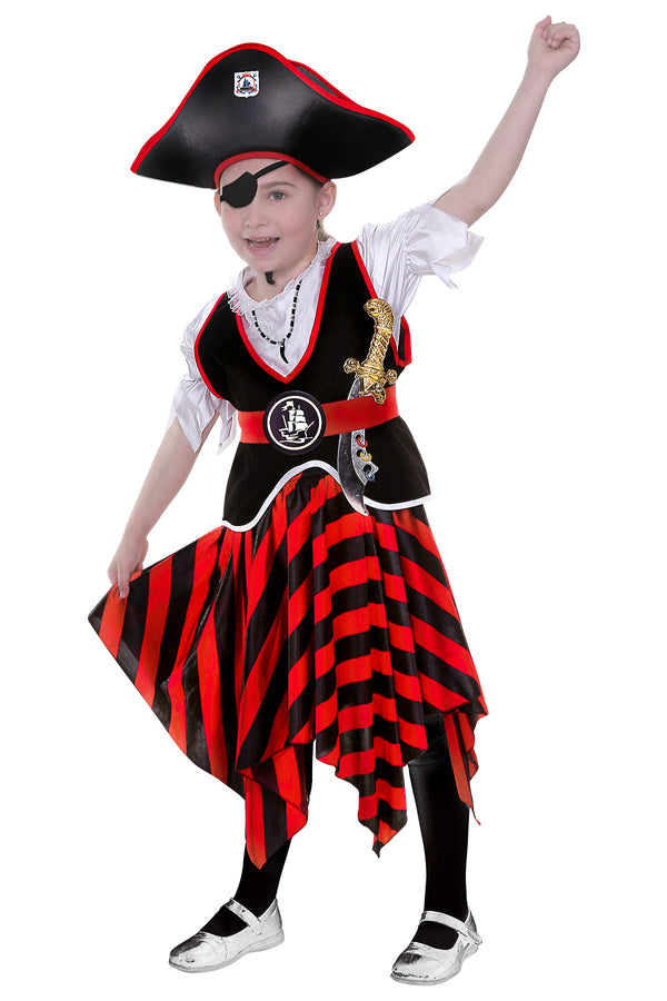 Pirates costume for girls