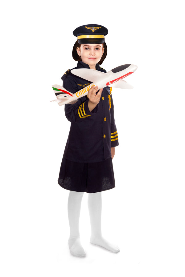 Pilot skirt costume for girls