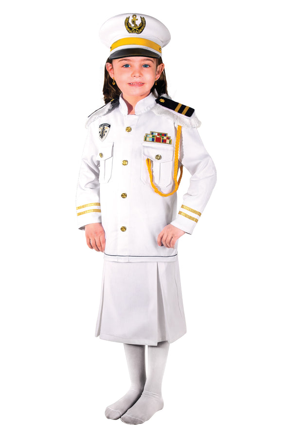 Captin skirt costume for girls