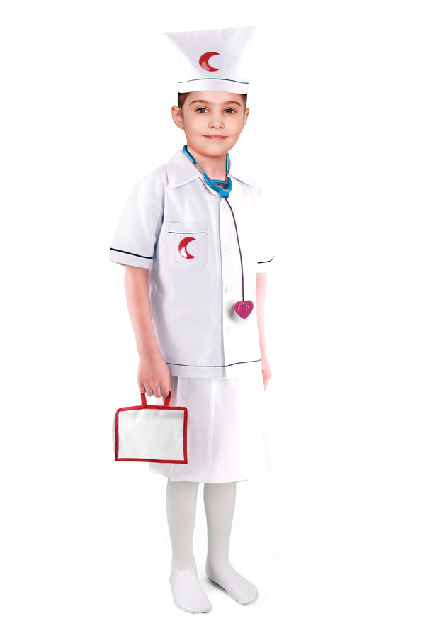 Nurse costume for girls