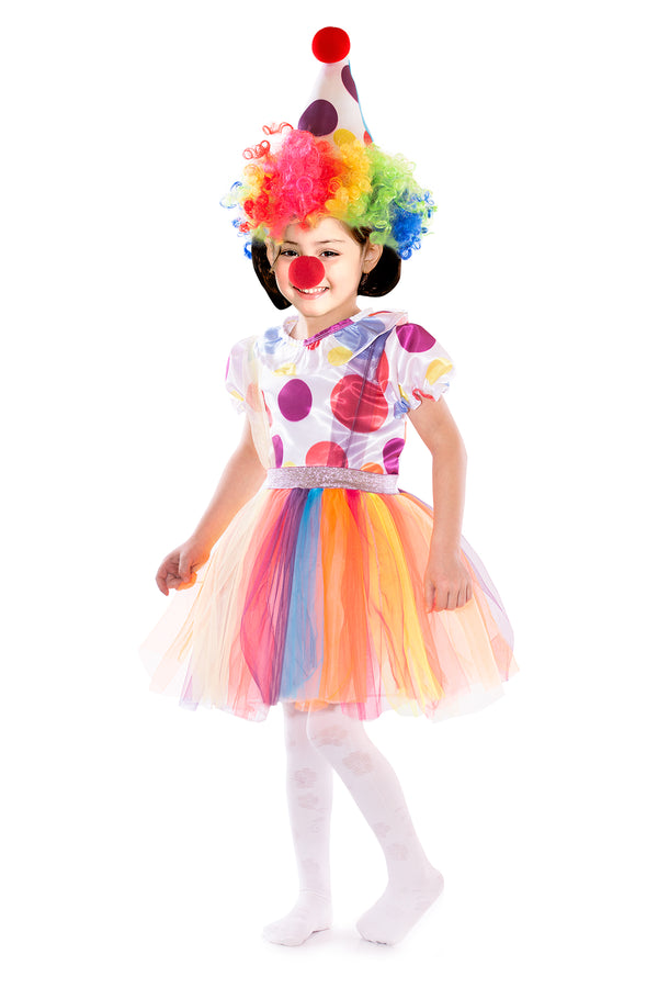 Clown costume for girls