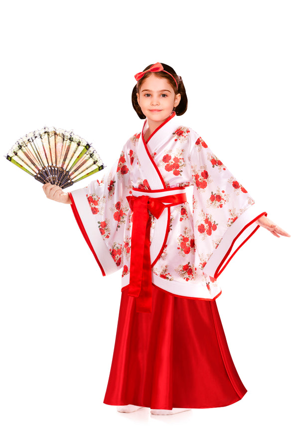 Chinese hanfu costume for girls