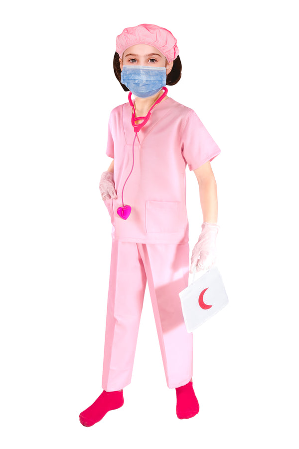 Surgeon costume for girls